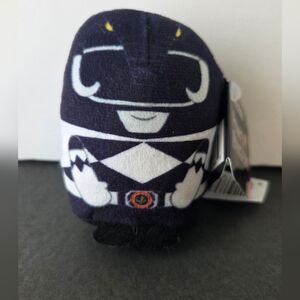 Power Rangers Podpals 3" Black Ranger Plush Figure Toy